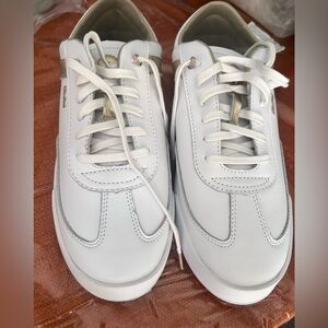 OluKai White Leather Sneakers